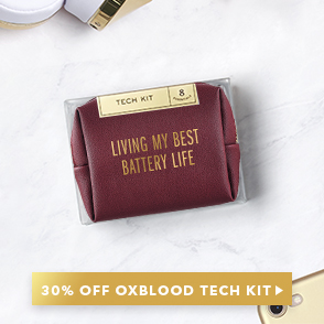 30% Off Oxblood Tech Kit