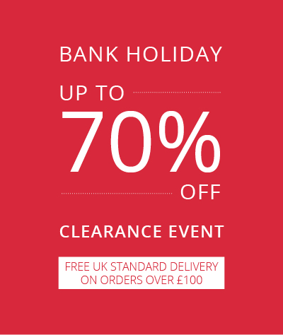 UP TO 70% OFF IN OUR CLEARANCE