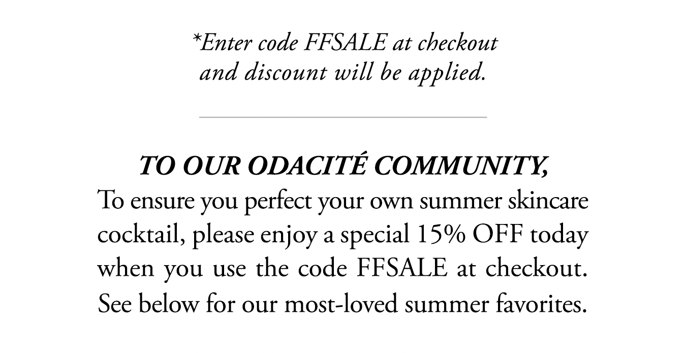 Use Code: FFSALE