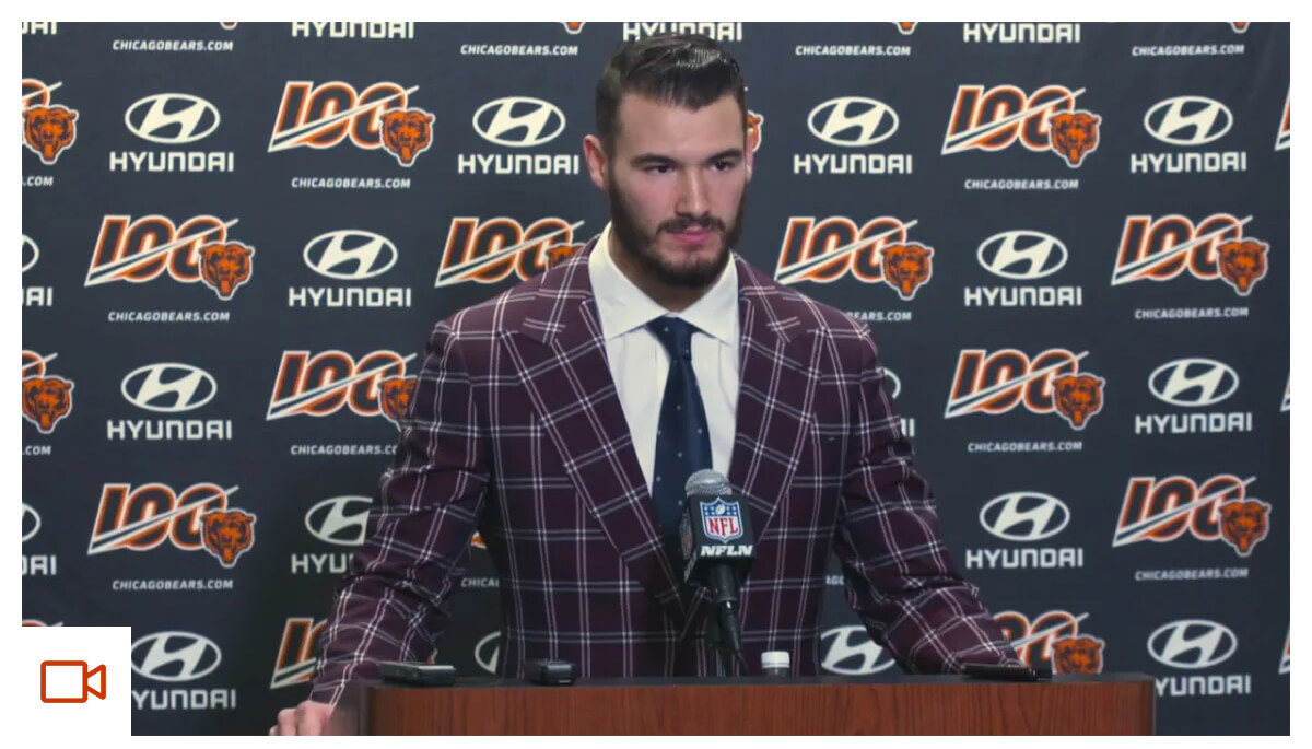 Trubisky: We responded really well as an offense