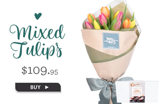 Mixed Tulips 20 $109.95