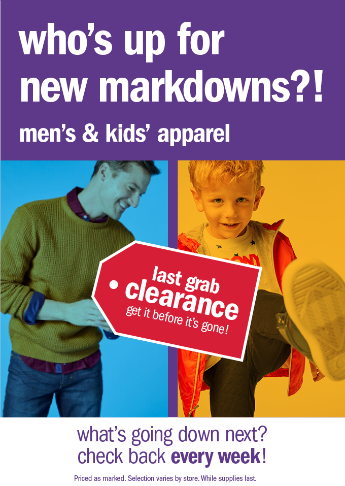 who's up for new markdowns?!