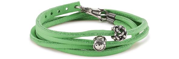 Comforting Smiles Leather Bracelet Image