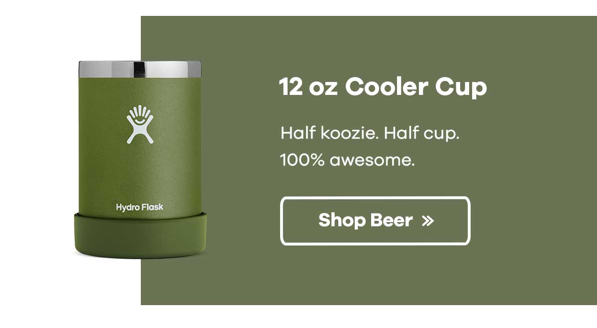 12 oz Cooler Cup - Half koozie. Half cup. 100% awesome. | Shop Beer >>