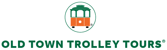 Logo that reads 'Old Town Trolley Tours'