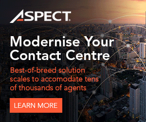 Aspect Modernise Your Contact Centre box advert
