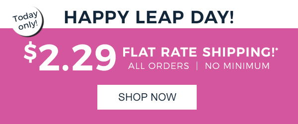 FLAT RATE SHIPPING