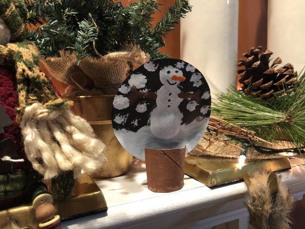 Paper Snow Globe Craft