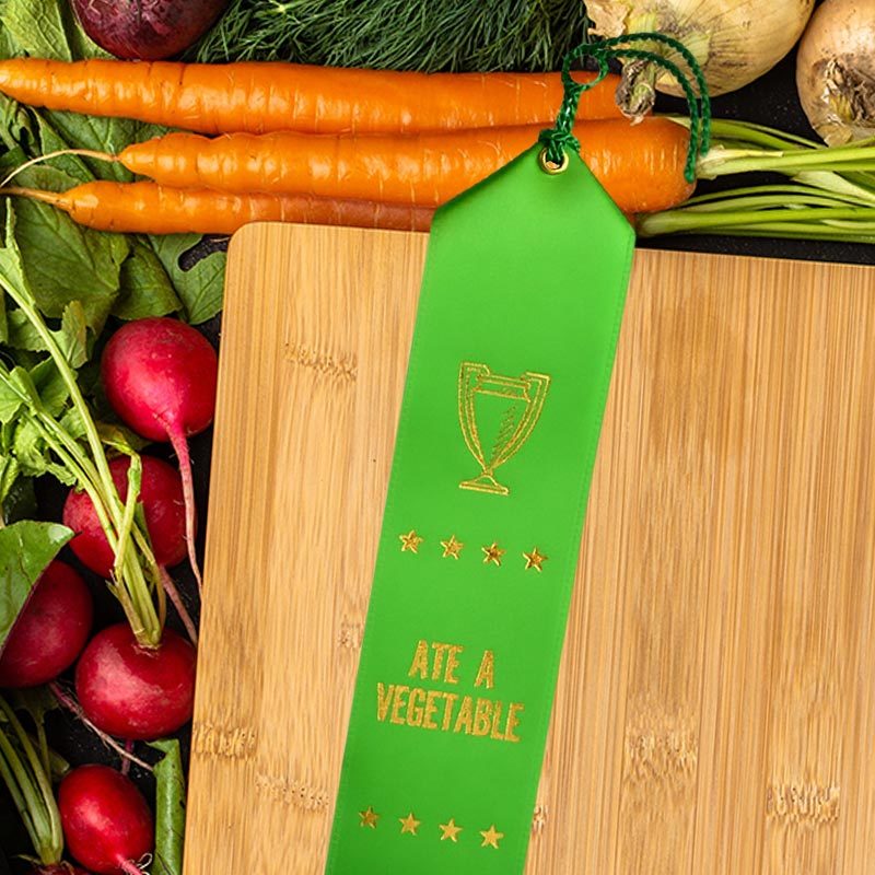 Image of Ate A Vegetable Award Ribbon