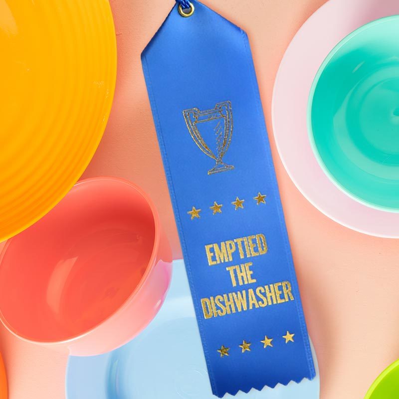 Image of Emptied the Dishwasher Award Ribbon