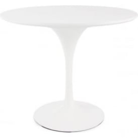 White Tulip Style Medium Circular Table