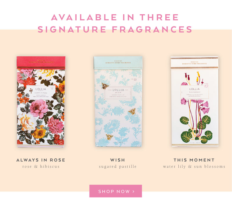 Three Signature Fragrances
