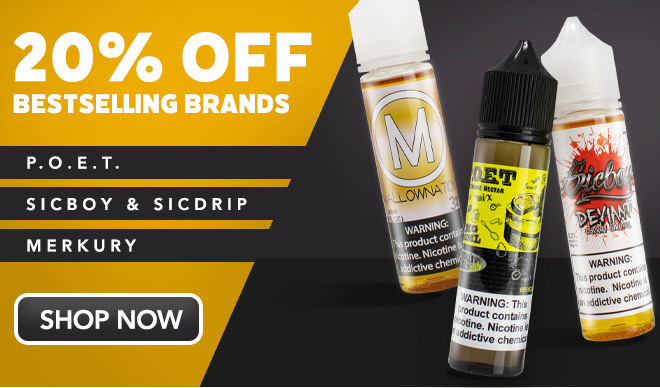 Save On Select Ejuice Brands