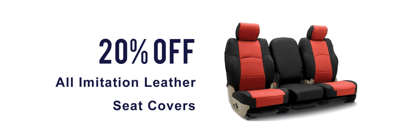 20% Off All Imitation Leather Seat Covers