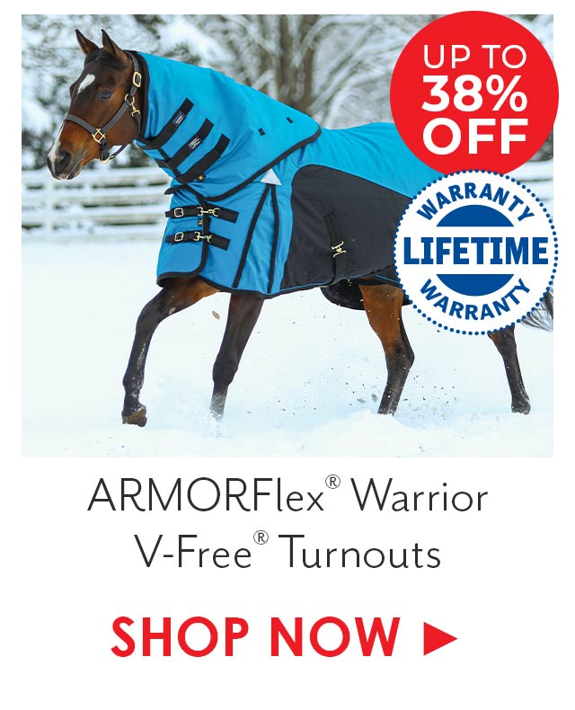 ARMORFlex Warrior V-Free Fit Surcingle Turnouts
