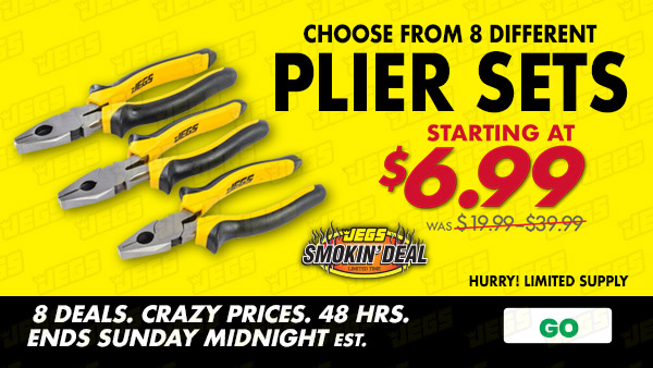 JEGS Smokin' Hot Deal - Plier Sets