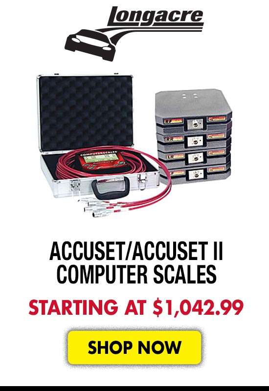 Longacre Racing Products AccuSet/AccuSet II Computer Scales - Starting at $1,042.99