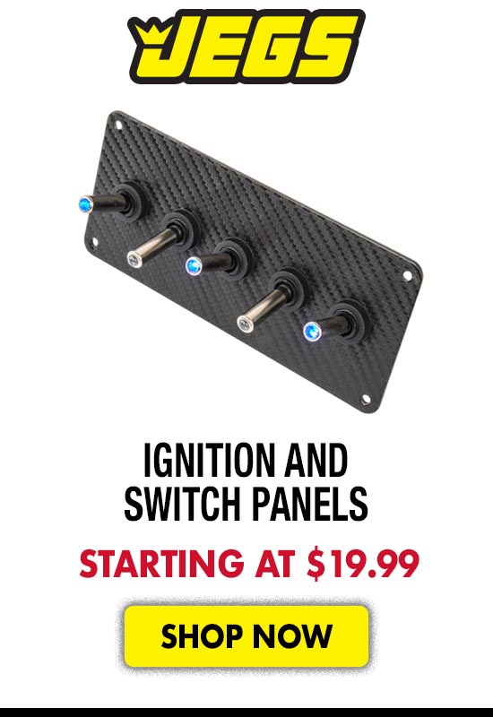 JEGS Ignition and Switch Panels - Starting at $19.99