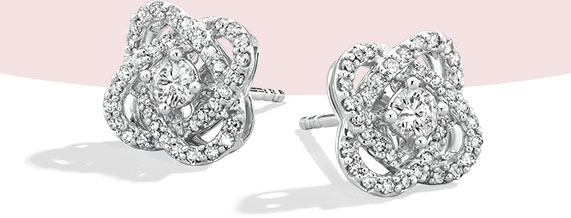 Center of Me Diamond Stud Earrings