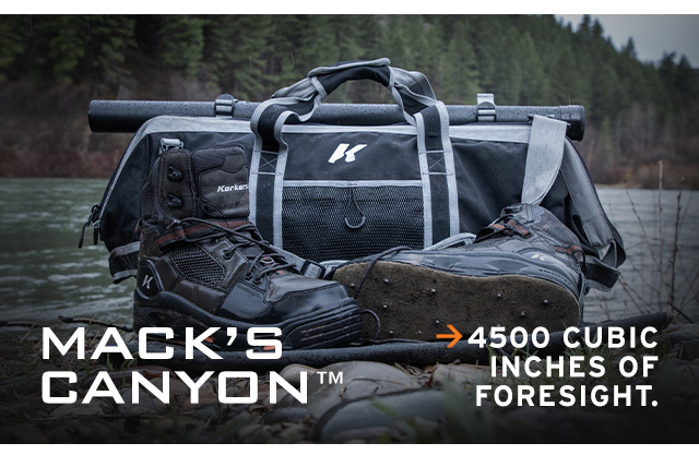 Korkers Mack's Canyon Wader Bag - Get it for free with Purchase of Terror Ridge
