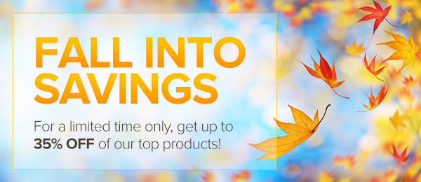 Fall Into Savings