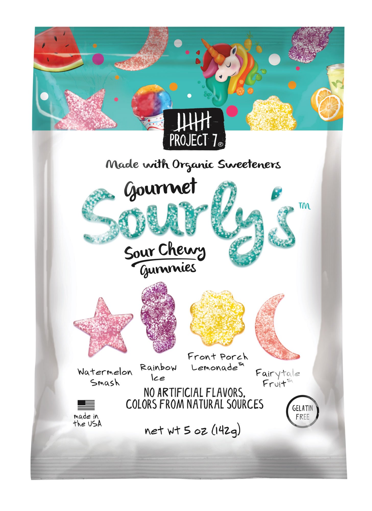 Image of Sourly''s Gummies 5oz Bag (Sour & Vegan)