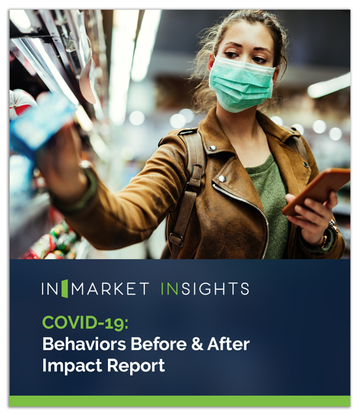 COVID-19 Behavior Survey Insights Report Cover Shadowed