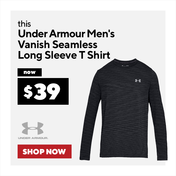 under armour vanish seamless long sleeve t-shirt