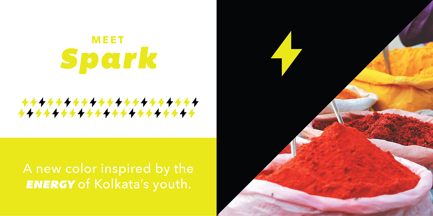 Meet Spark, inspired by the kinetic nature of youth in Kolkata, India.