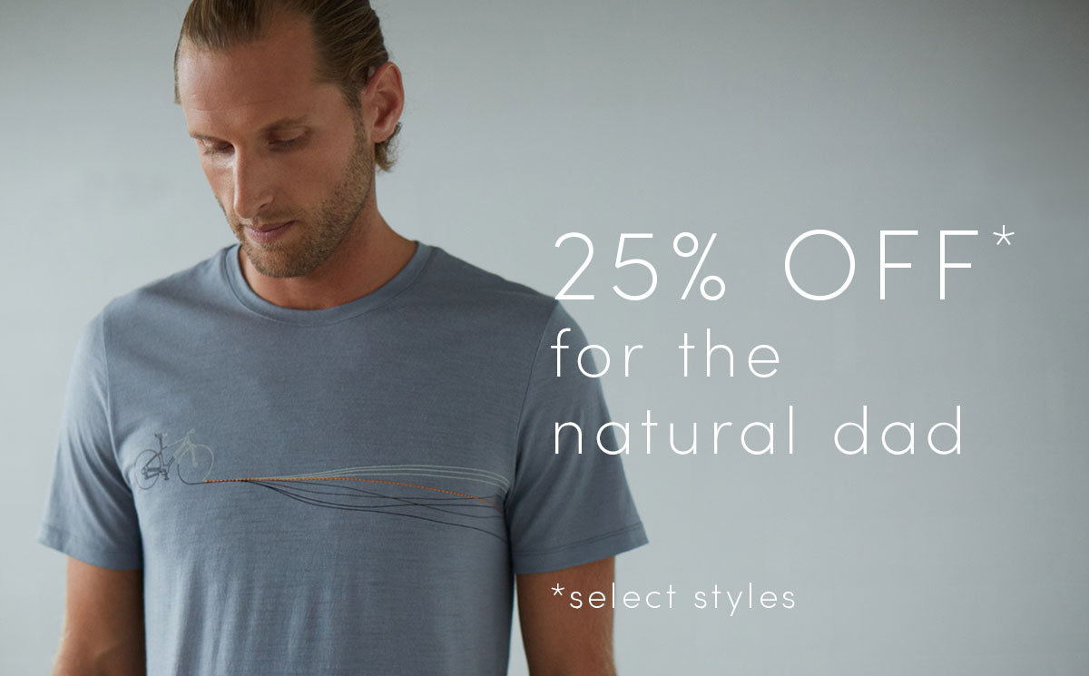 25% off for the natural dad