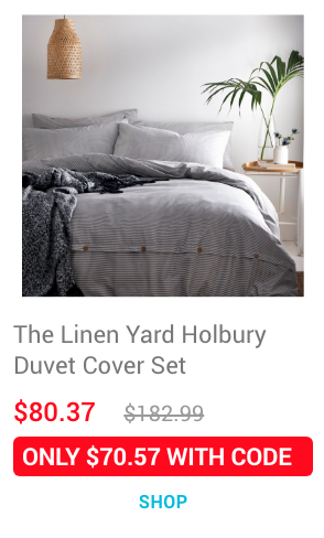 The Linen Yard Holbury Duvet Cover Set