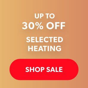 Up to 30% off selected heating