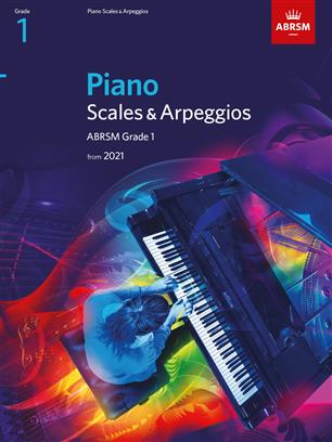 ABRSM: Piano Scales & Arpeggios from 2021 - Grade 1