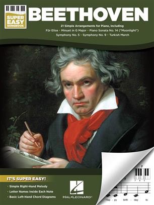 Ludwig van Beethoven: Beethoven - Super Easy Songbook: Piano