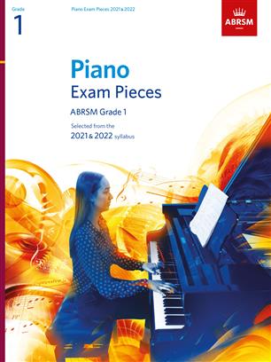 ABRSM: Piano Exam Pieces 2021 & 2022 - Grade 1