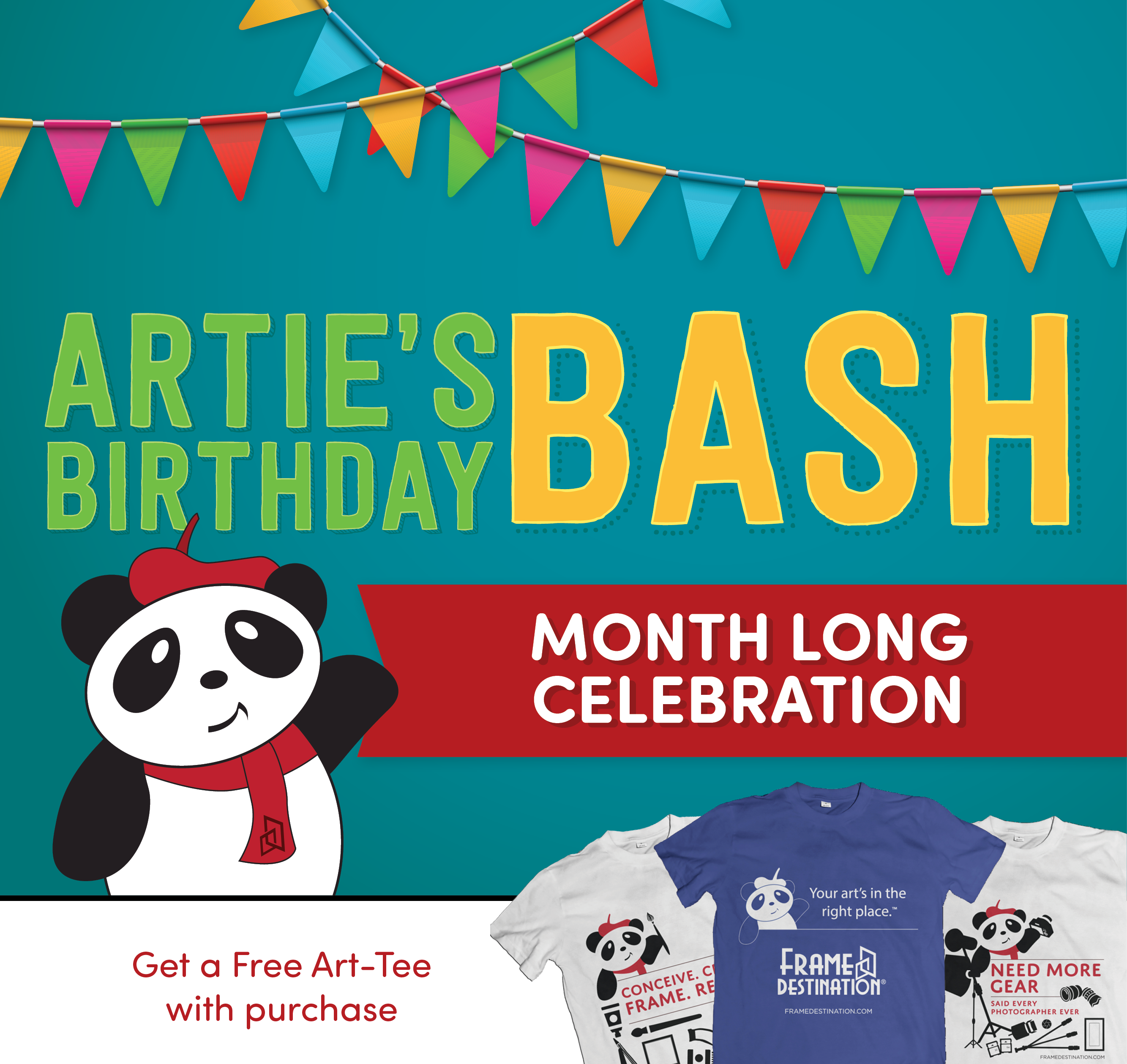 Artie''s Birthday Bash and Free Tee Special
