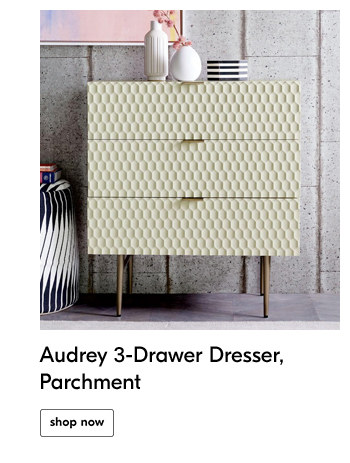 Audrey 3-Drawer Dresser