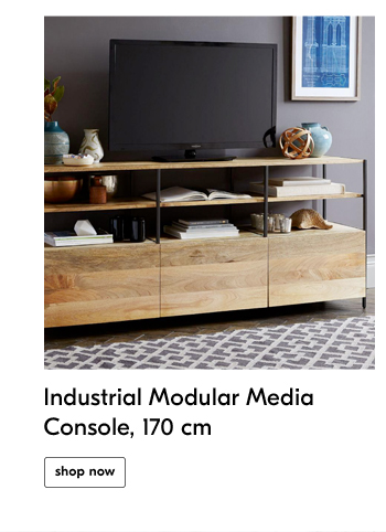 Industrial modular Media Console