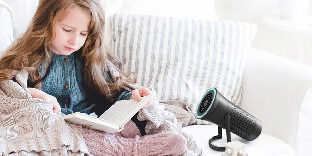 Wynd Plus: Smart Personal Air Purifier with Air Quality Sensor