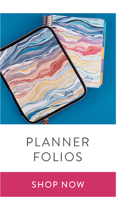 Planner Folios Shop Now >