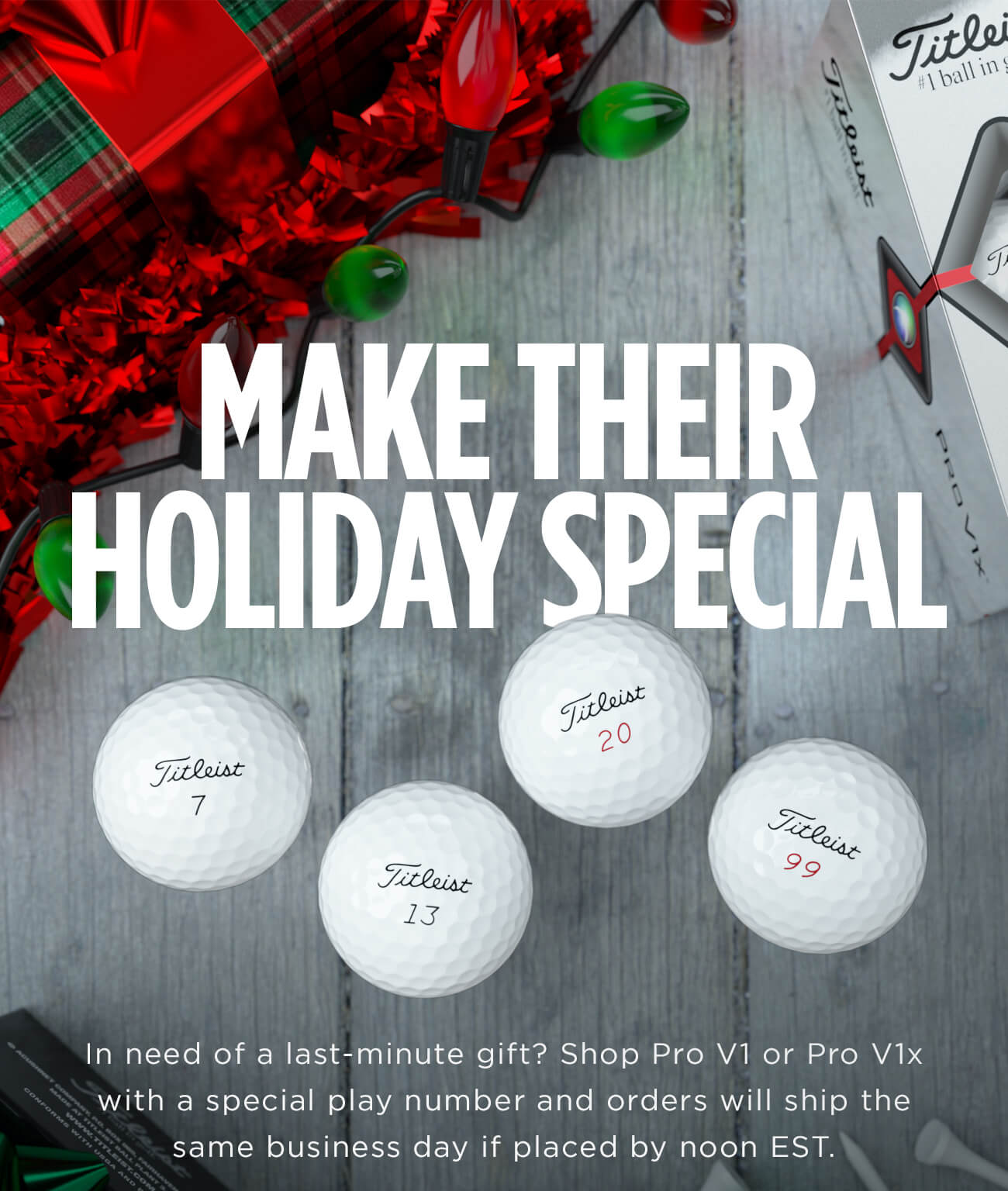 Shop Special Play Number Pro V1 and Pro V1x