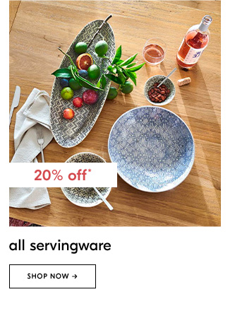 all servingware