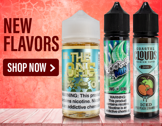 New Ejuice Flavors