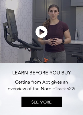 Cettina from Abt gives an overview of the NordicTrack s22i