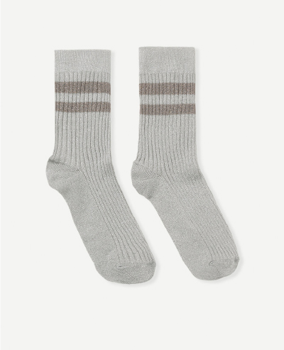 Anemone socks st 9848 in Silver cloud st