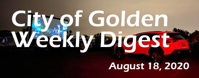 Weekly Digest August 18 2020