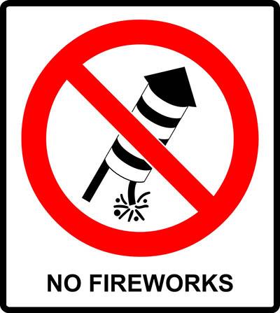 No fireworks