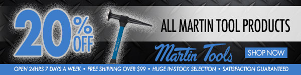 Save 20% off all Martin Tool Products