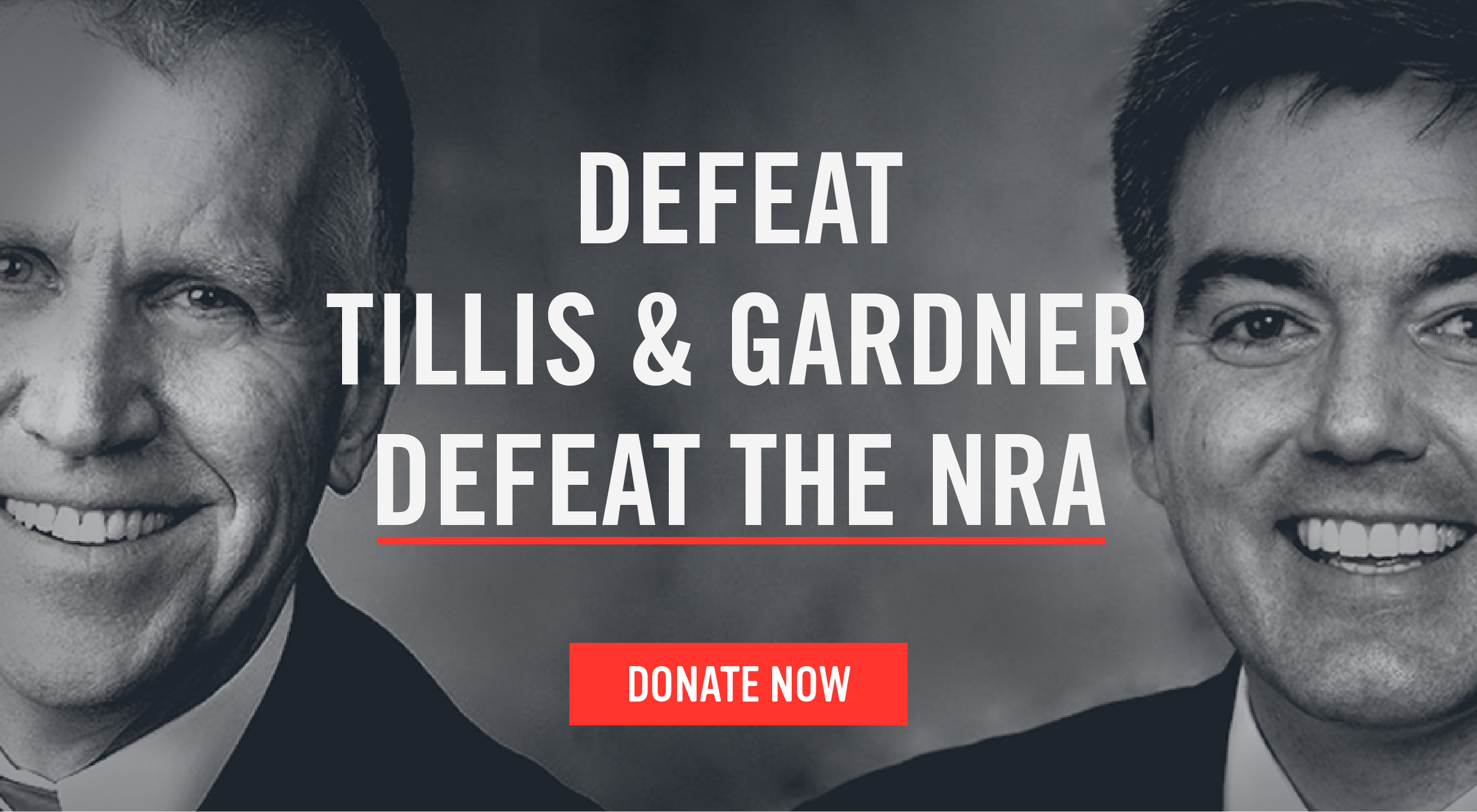 Defeat Tillis and Gardner. Defeat the NRA. Donate Now.