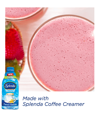 Strawberry protein smoothie